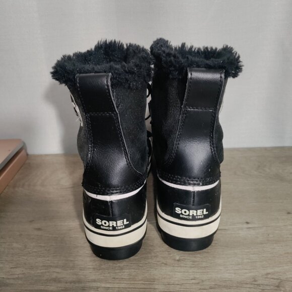 Sorel Women's Tivoli Leather Waterproof Winter Boots Lace Up Sz 8 - Picture 5 of 10